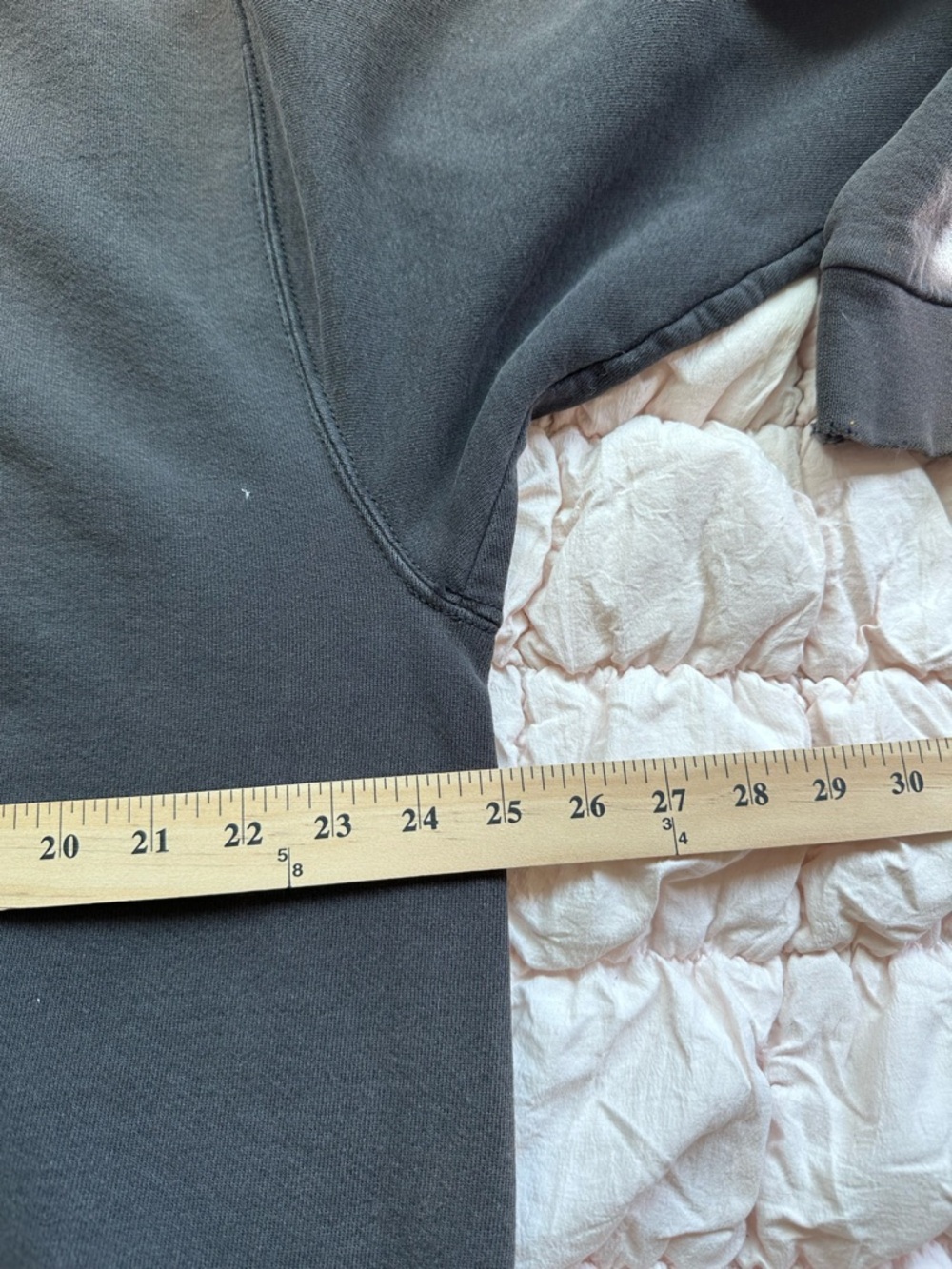 Vintage Nike Sweatshirt Dark Brown Farm Team Swoosh Men’s L White Tag Faded - Picture 5 of 7